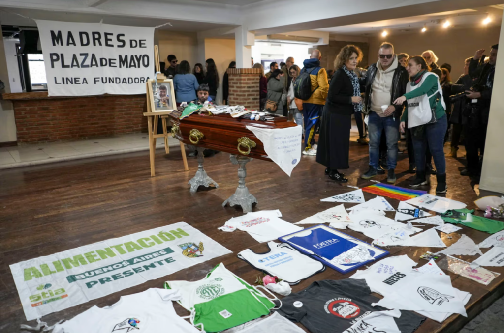 La despedida de Taty Almeida reunió a referentes políticos, sindicales y de derechos humanos